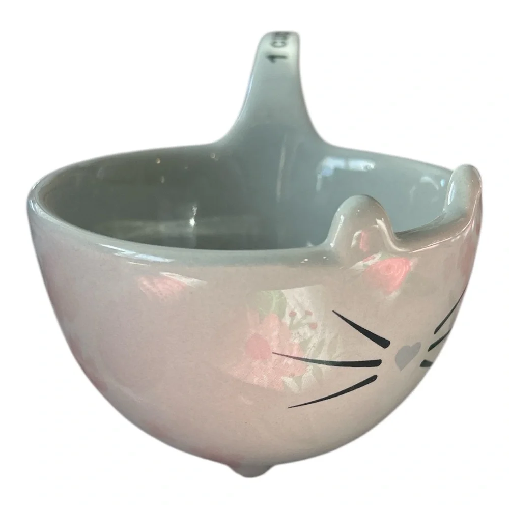 Cat-Shaped Measuring Cup - 1 Cup - Replacement for a missing cup or stand alone.